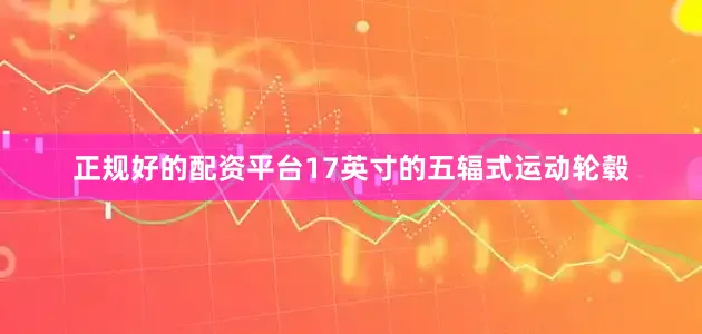 正规好的配资平台17英寸的五辐式运动轮毂