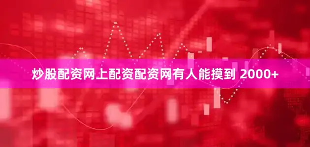 炒股配资网上配资配资网有人能摸到 2000+